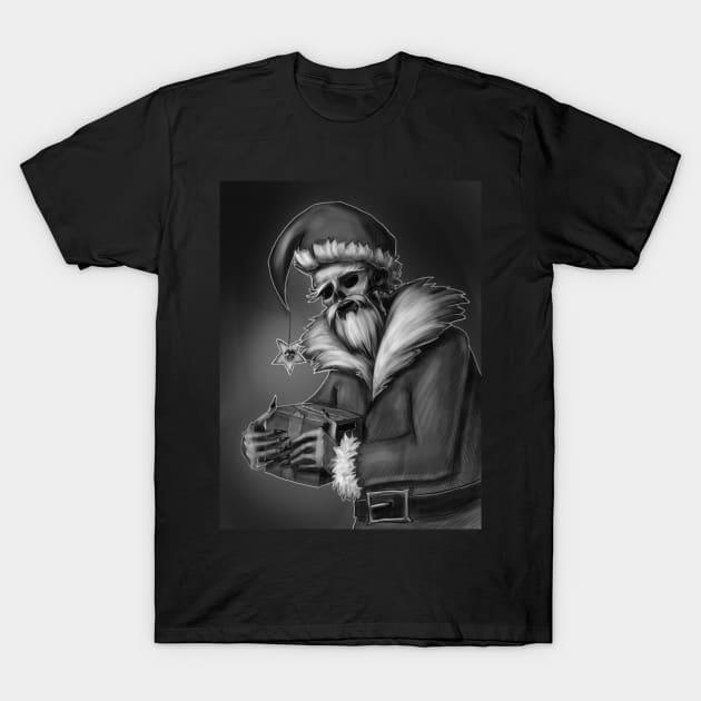 Santa Skillet T-Shirt by vo_yuva